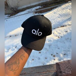 Alo Black Baseball Cap
